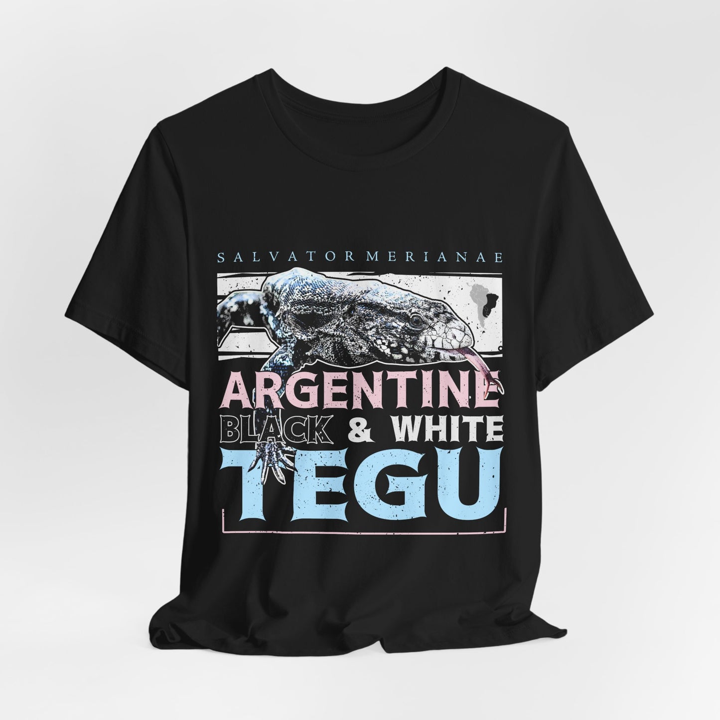 Black and White Tegu Tee