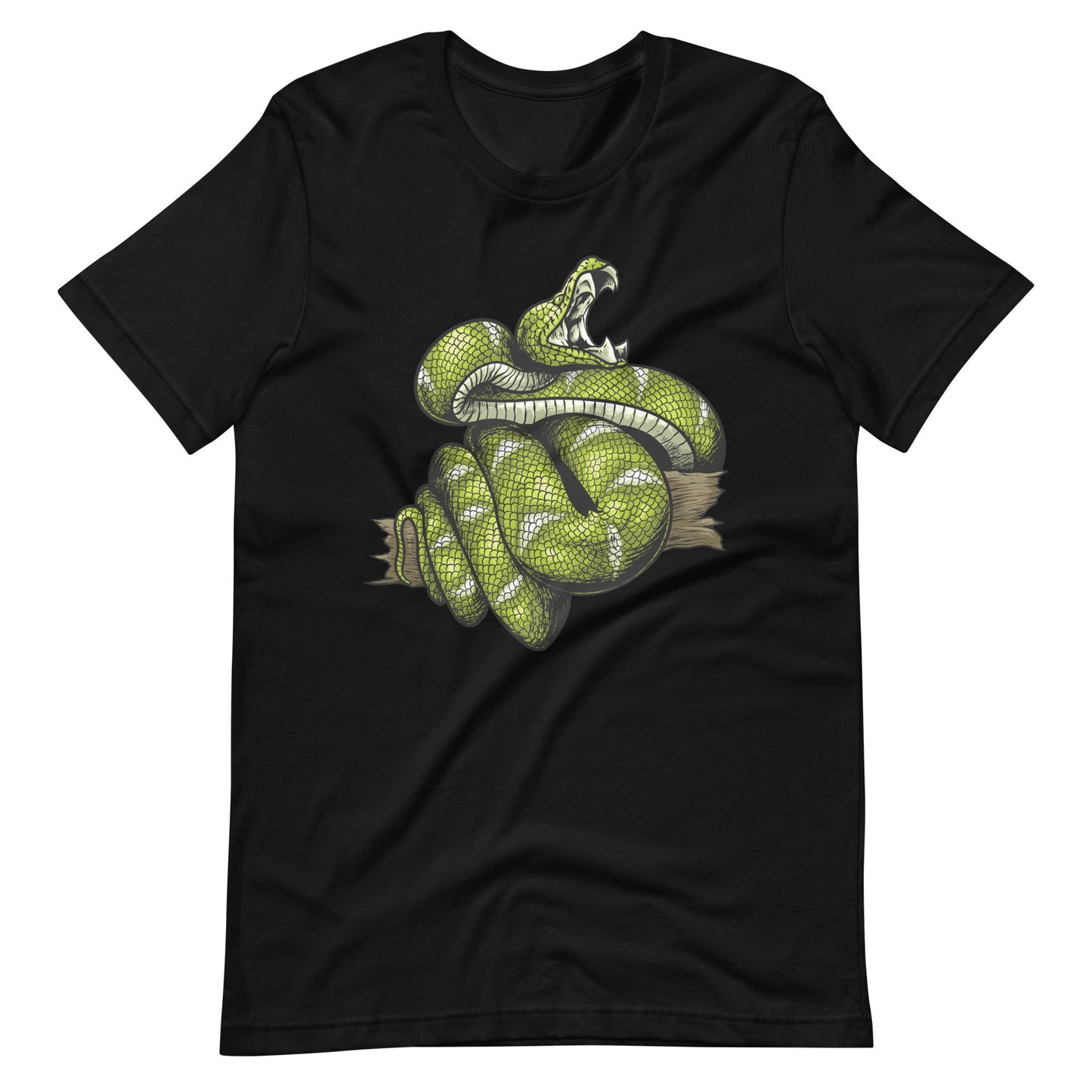 Emerald tree boa Unisex t-shirt